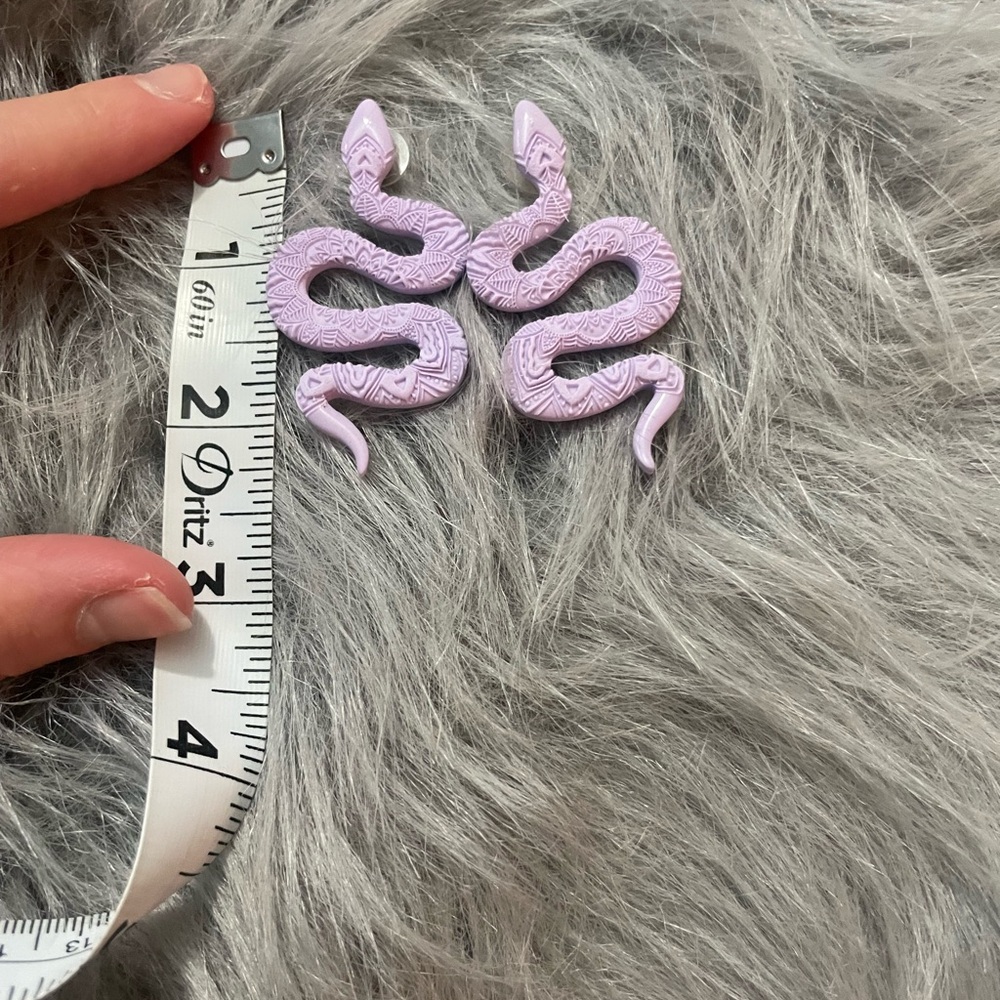 ☀️Snake earrings - Picture 3 of 3